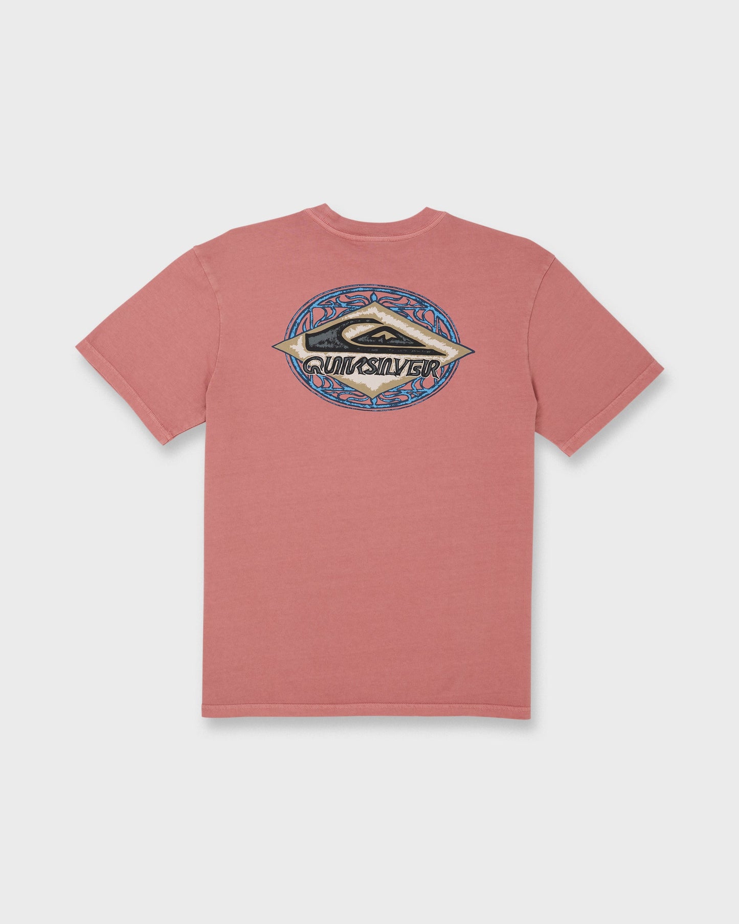 Foil Stamp Pigment-Dyed Short Sleeve T-Shirt - Desert Sand
