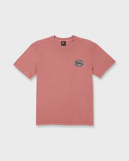 Foil Stamp Pigment-Dyed Short Sleeve T-Shirt - Desert Sand