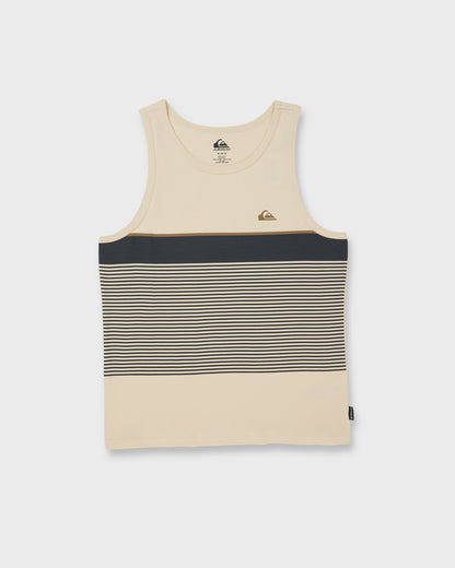 Tijuana Striped Tank - Bone White