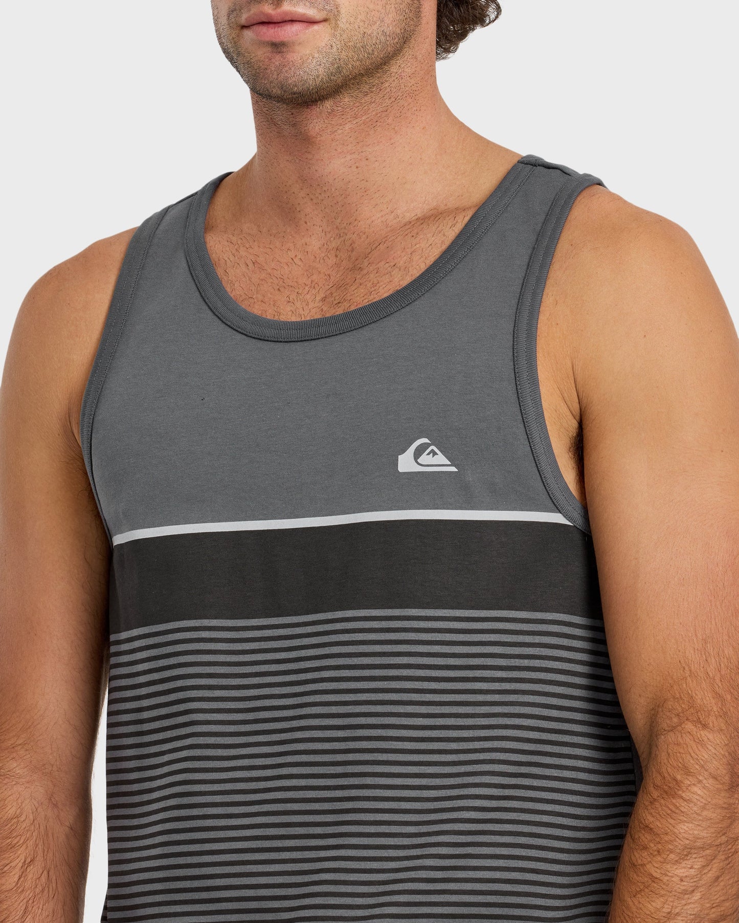 Tijuana Striped Tank - Iron Gate