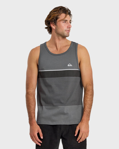 Tijuana Striped Tank - Iron Gate