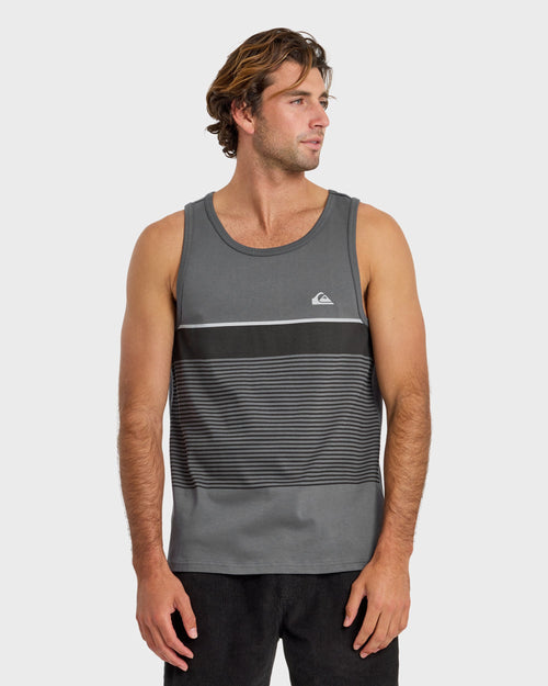 Tijuana Striped Tank - Iron Gate
