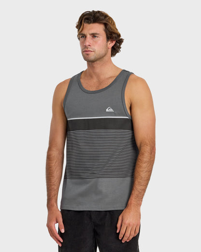 Tijuana Striped Tank - Iron Gate
