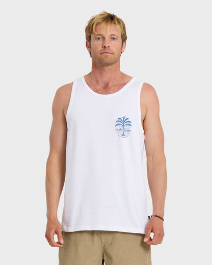 Uno Palm Tank - White