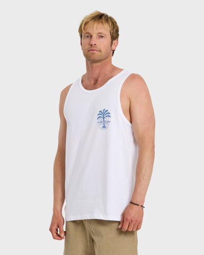 Uno Palm Tank - White