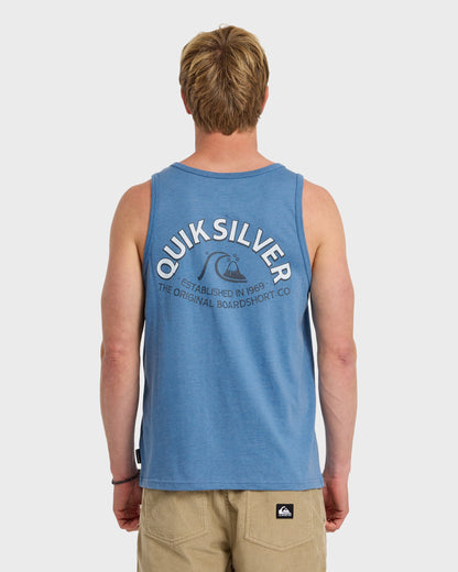 Bubble Arch Tank - Riviera Heather