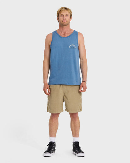 Bubble Arch Tank - Riviera Heather