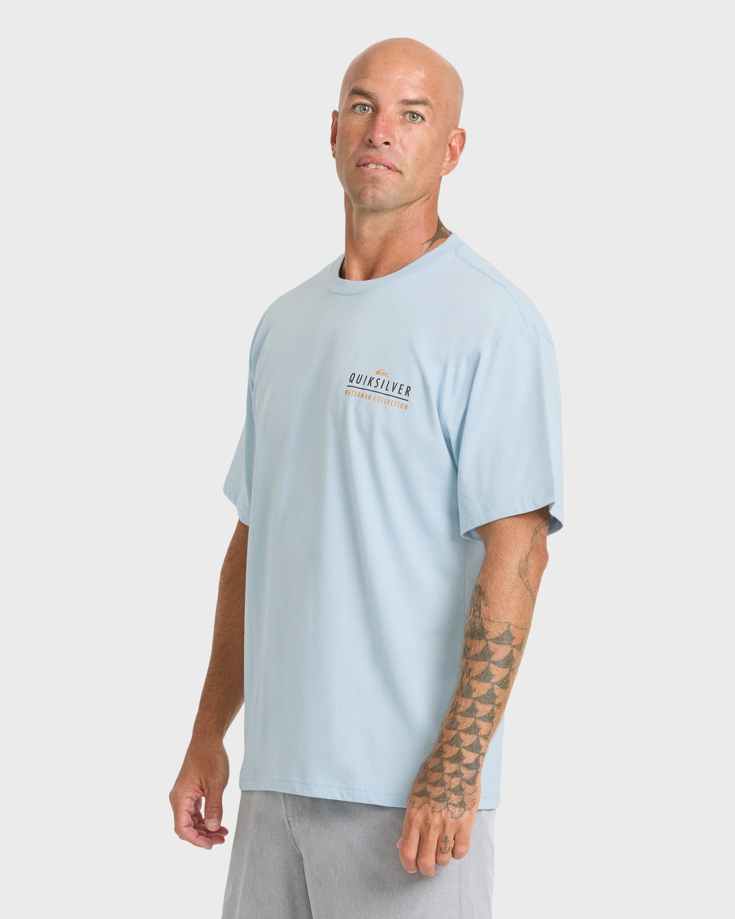 Waterman Off The Grid Sueded Short Sleeve T-Shirt - Skyway