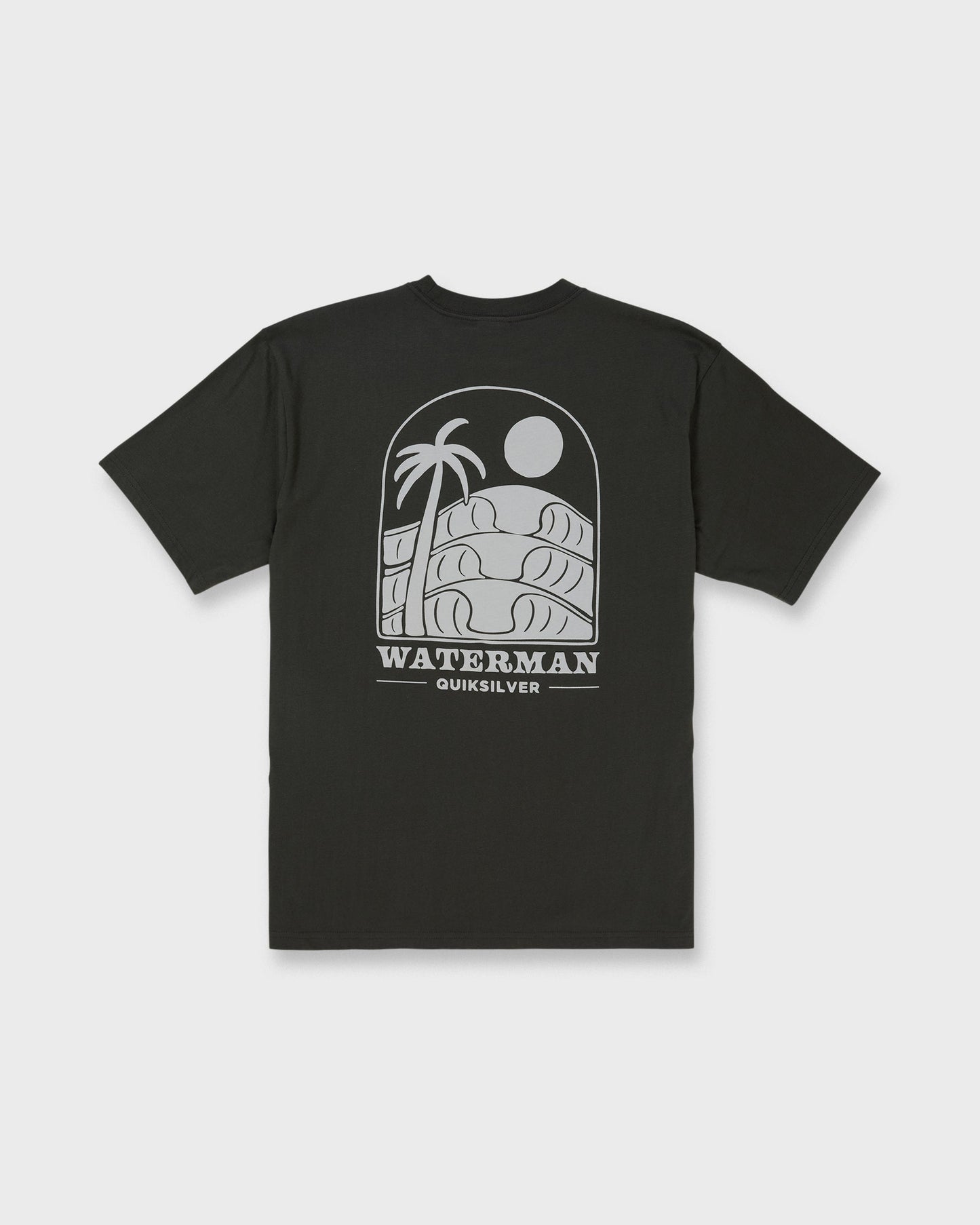 Waterman Out The Back Sueded T-Shirt - Phantom