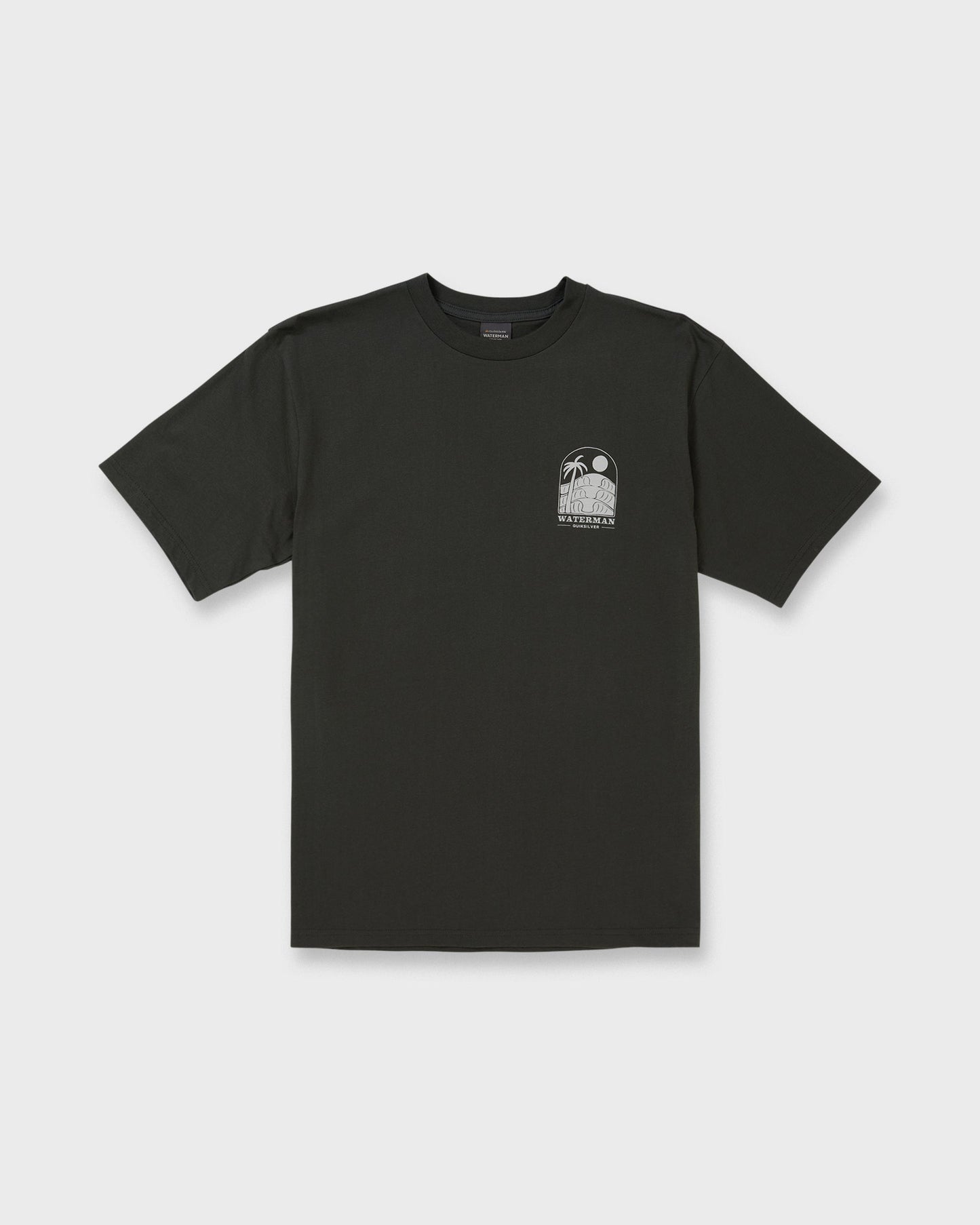Waterman Out The Back Sueded T-Shirt - Phantom