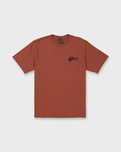 Waterman Lady Ukulele Short Sleeve T-Shirt - Marsala