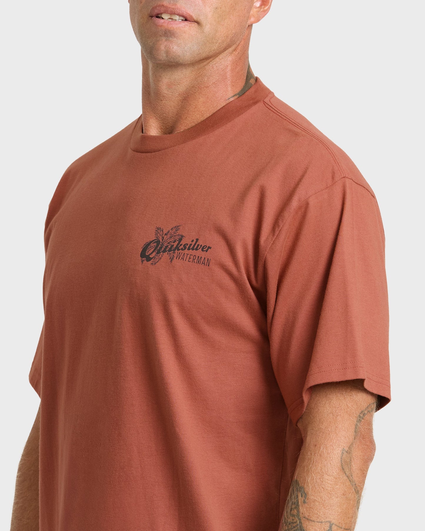 Waterman Lady Ukulele Short Sleeve T-Shirt - Marsala