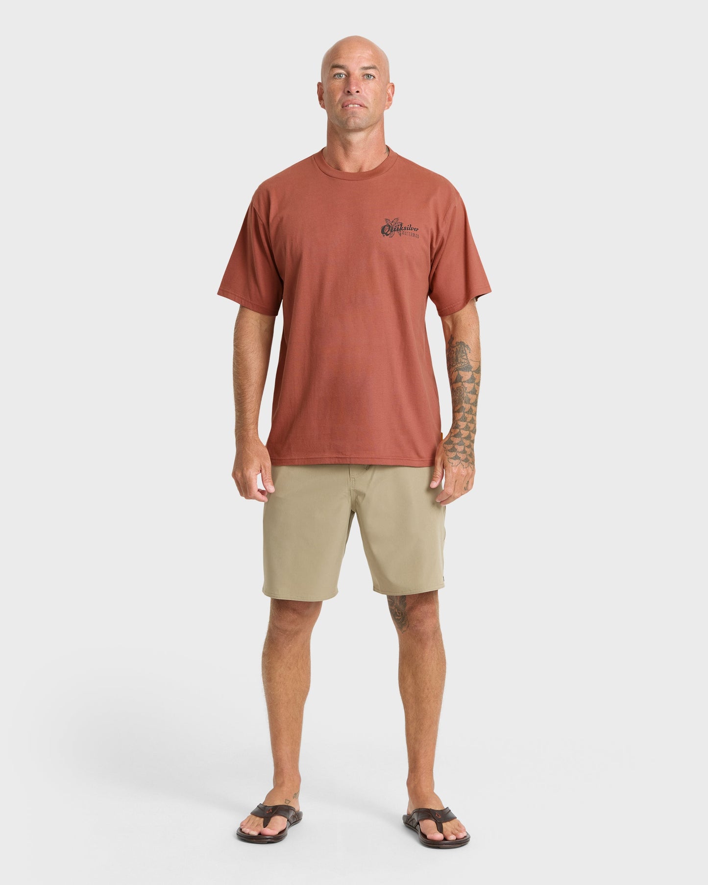 Waterman Lady Ukulele Short Sleeve T-Shirt - Marsala