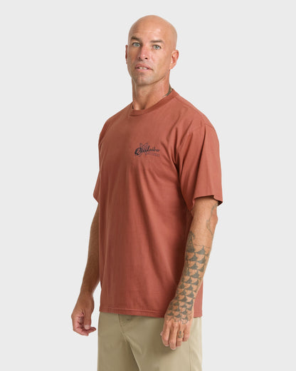 Waterman Lady Ukulele Short Sleeve T-Shirt - Marsala