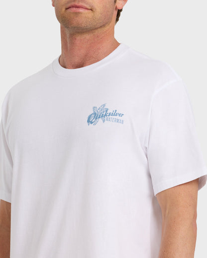 Waterman Lady Ukulele Short Sleeve T-Shirt - White