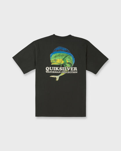 Waterman Big Bull Sueded Short Sleeve T-Shirt - Phantom