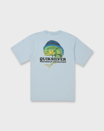Waterman Big Bull Sueded Short Sleeve T-Shirt - Skyway