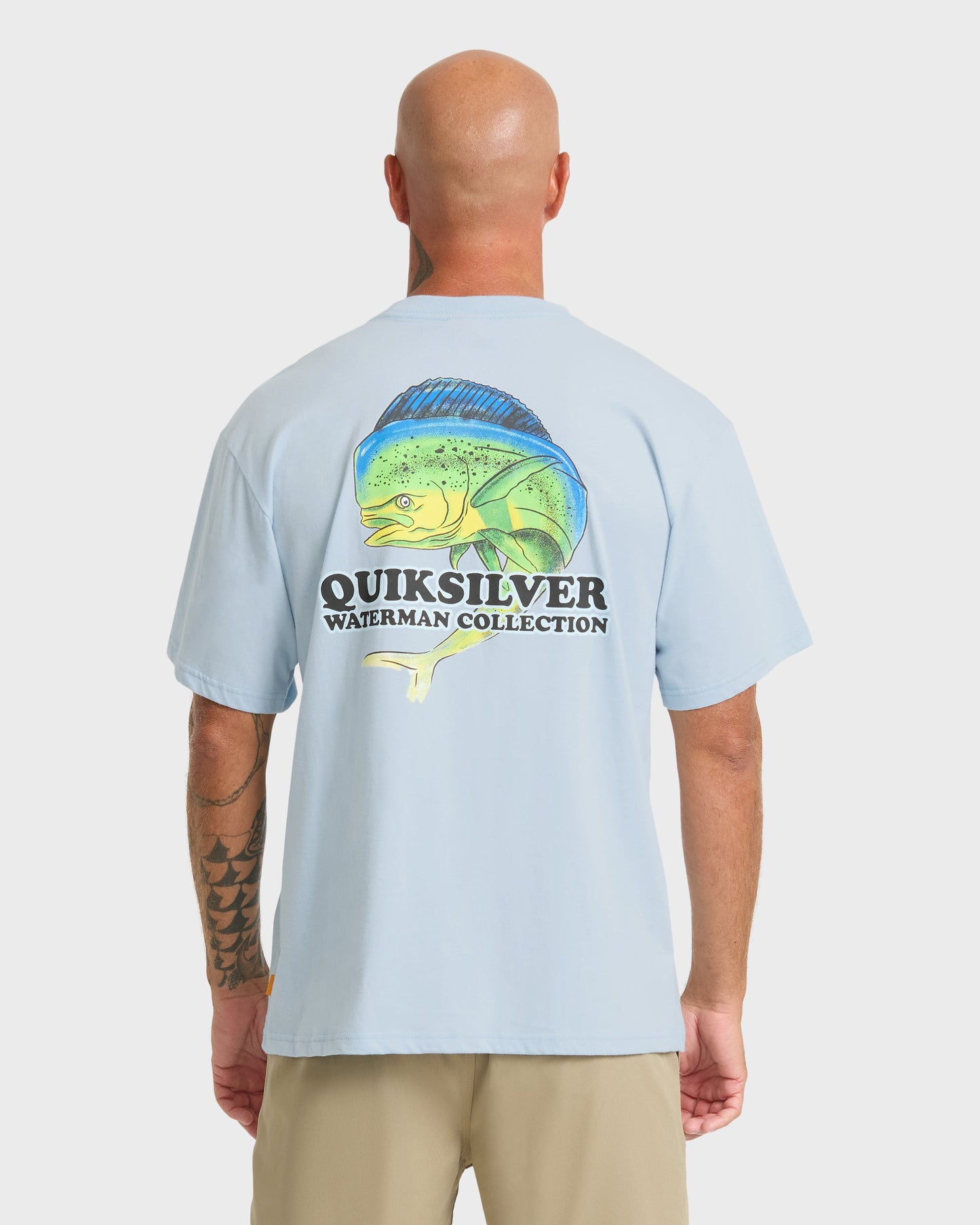 Waterman Big Bull Sueded Short Sleeve T-Shirt - Skyway