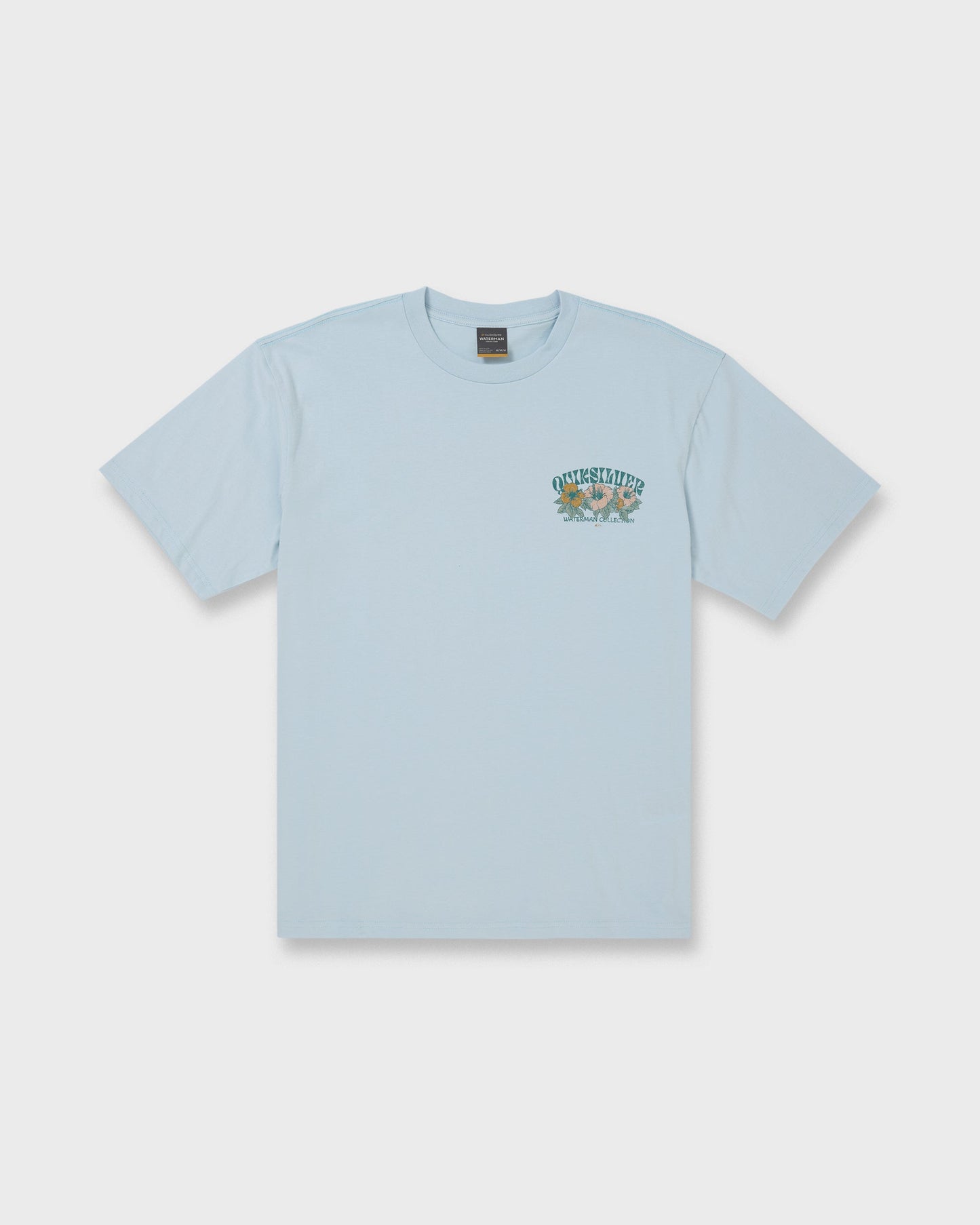Waterman Las Flores Sueded Short Sleeve T-Shirt - Skyway