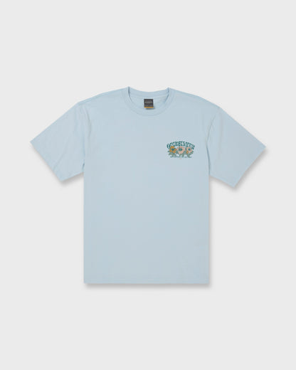 Waterman Las Flores Sueded Short Sleeve T-Shirt - Skyway