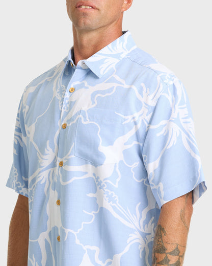 Waterman Bay Breeze Short Sleeve Shirt - Skyway