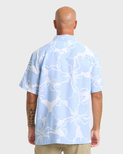 Waterman Bay Breeze Short Sleeve Shirt - Skyway