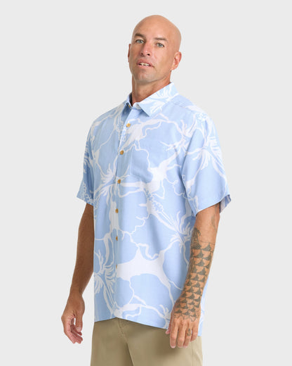 Waterman Bay Breeze Short Sleeve Shirt - Skyway