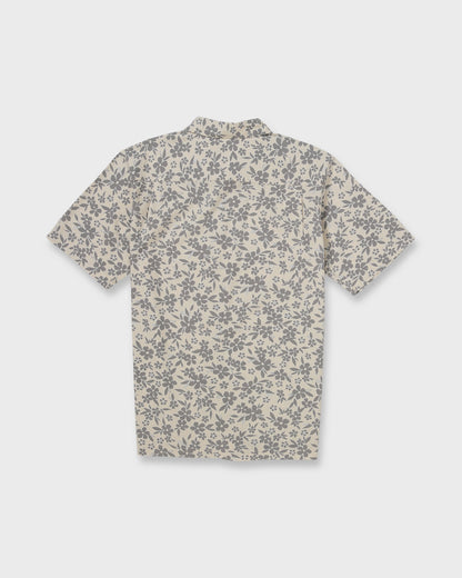 Waterman Flower Field Short Sleeve Shirt - Moonbeam