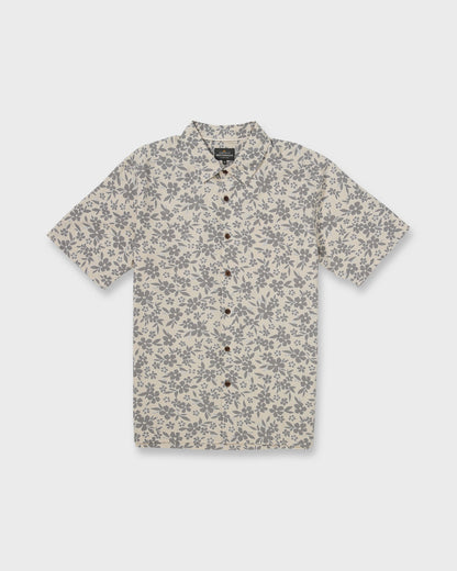 Waterman Flower Field Short Sleeve Shirt - Moonbeam