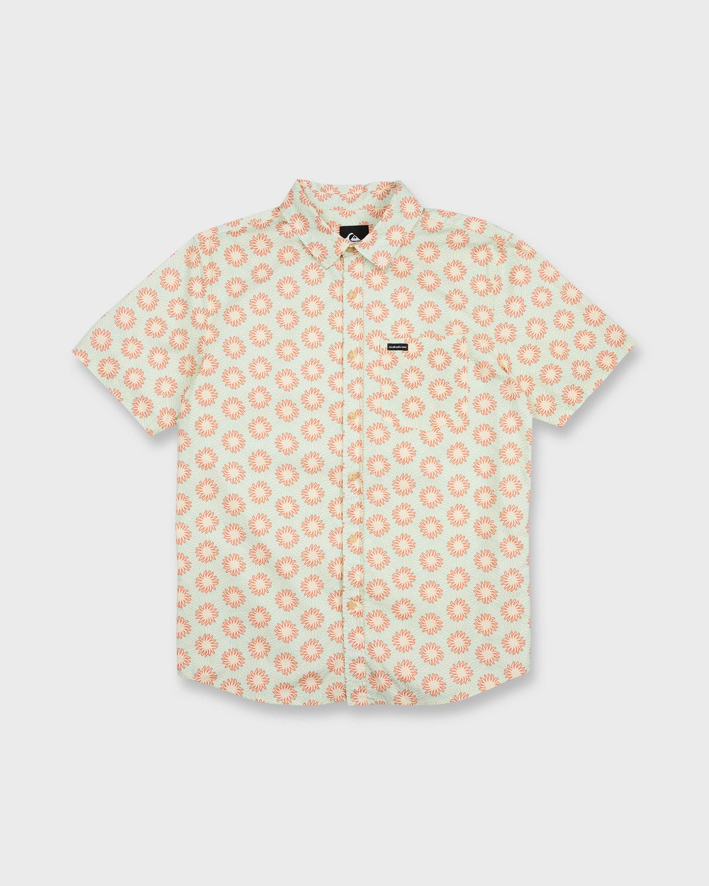 Ocean Mayhem Classic Short Sleeve Shirt - Bone White