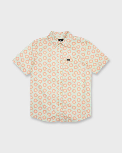 Ocean Mayhem Classic Short Sleeve Shirt - Bone White