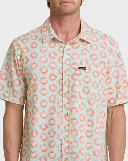 Ocean Mayhem Classic Short Sleeve Shirt - Bone White