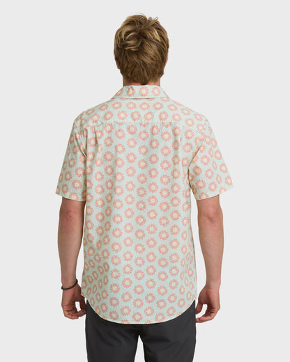Ocean Mayhem Classic Short Sleeve Shirt - Bone White