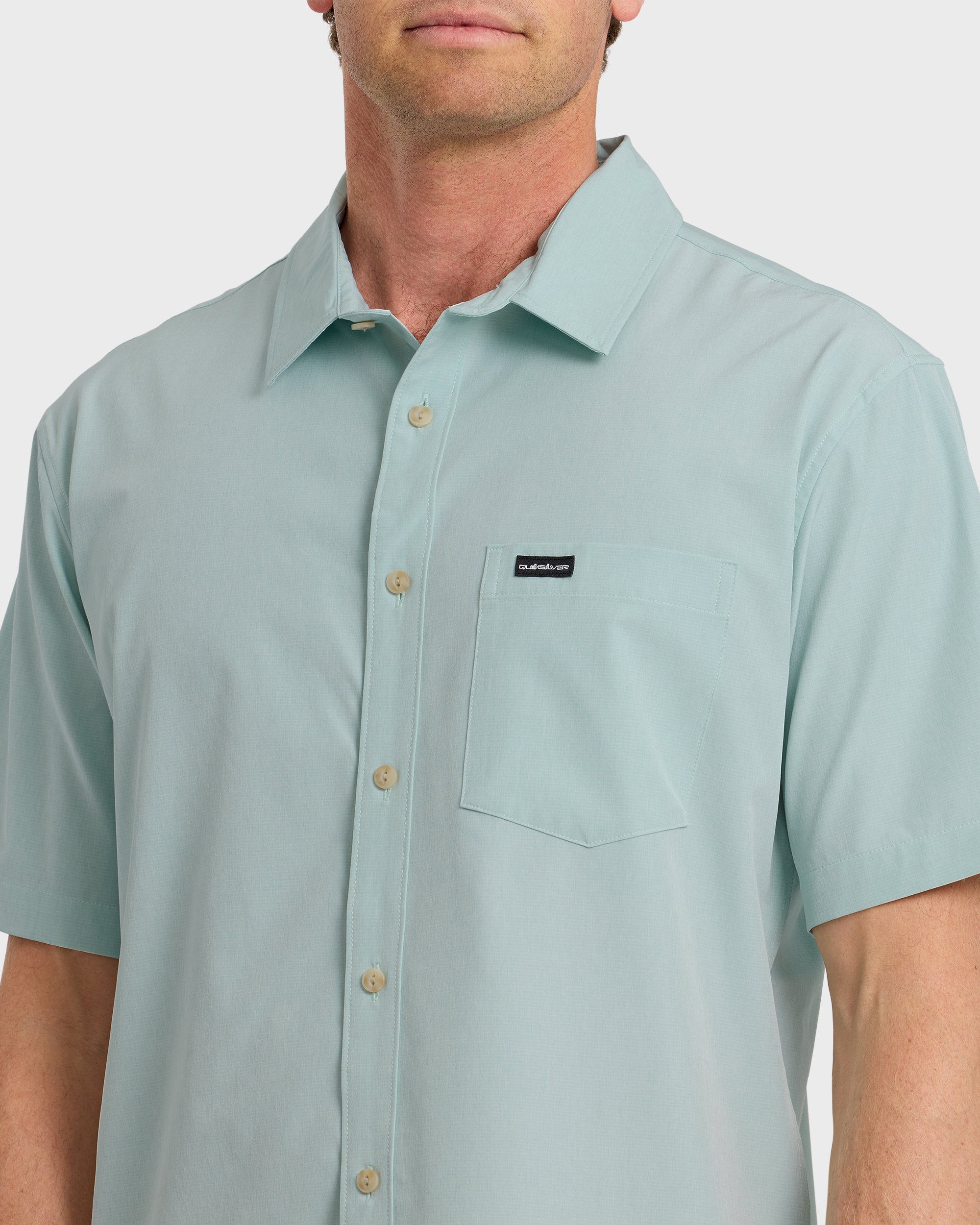 Ridgeport Tech Classic UPF Short Sleeve Shirt - Blue Haze