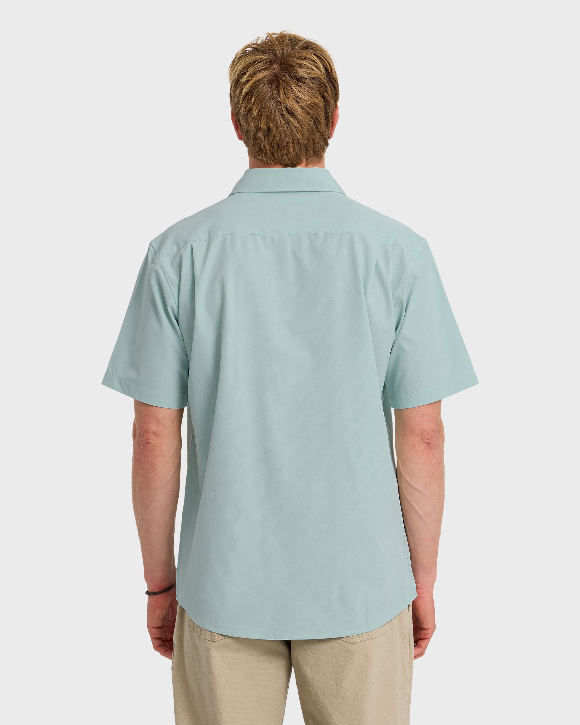 Ridgeport Tech Classic UPF Short Sleeve Shirt - Blue Haze