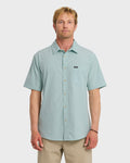 Ridgeport Tech Classic UPF Short Sleeve Shirt - Blue Haze