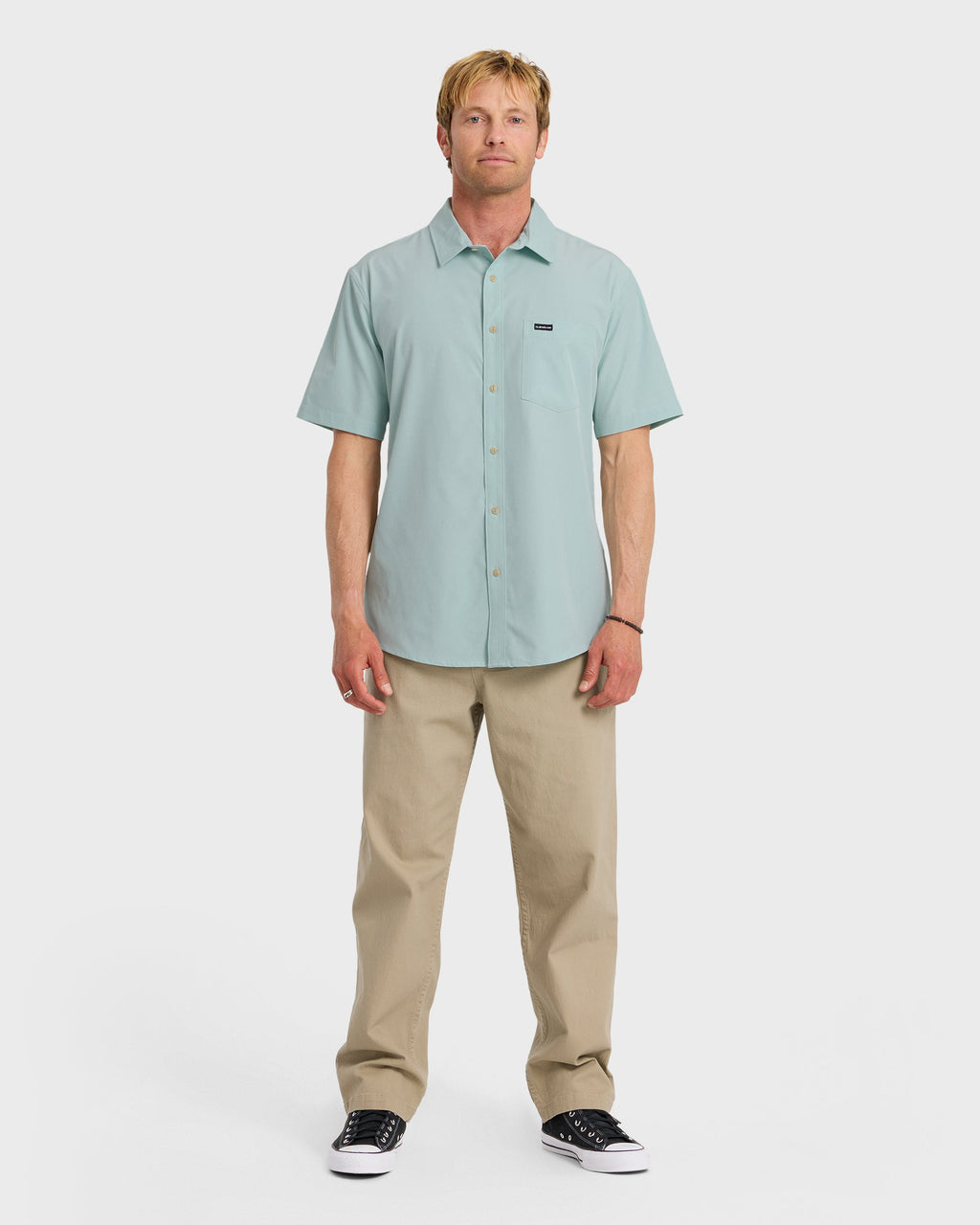 Ridgeport Tech Classic UPF Short Sleeve Shirt - Blue Haze