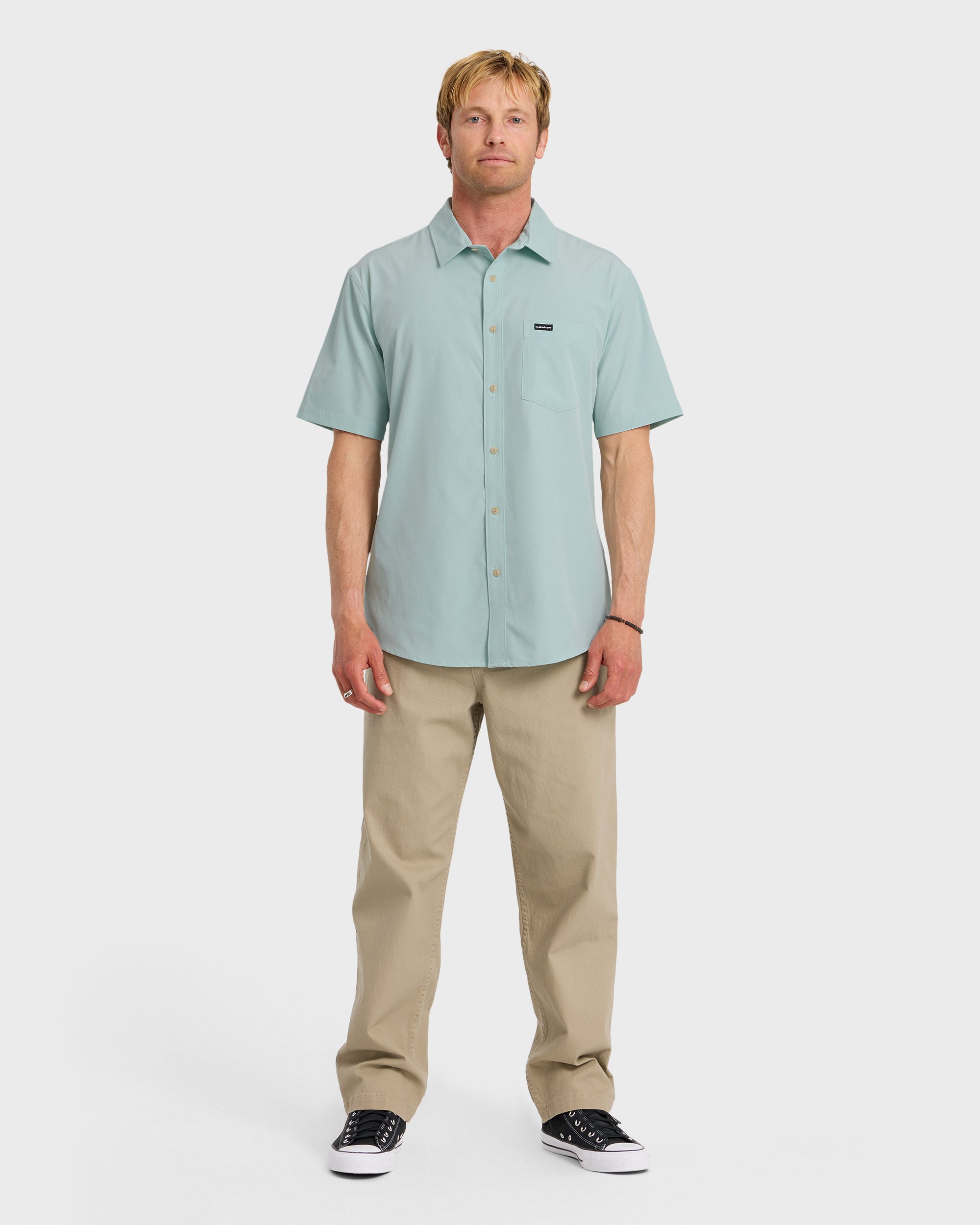 Ridgeport Tech Classic UPF Short Sleeve Shirt - Blue Haze
