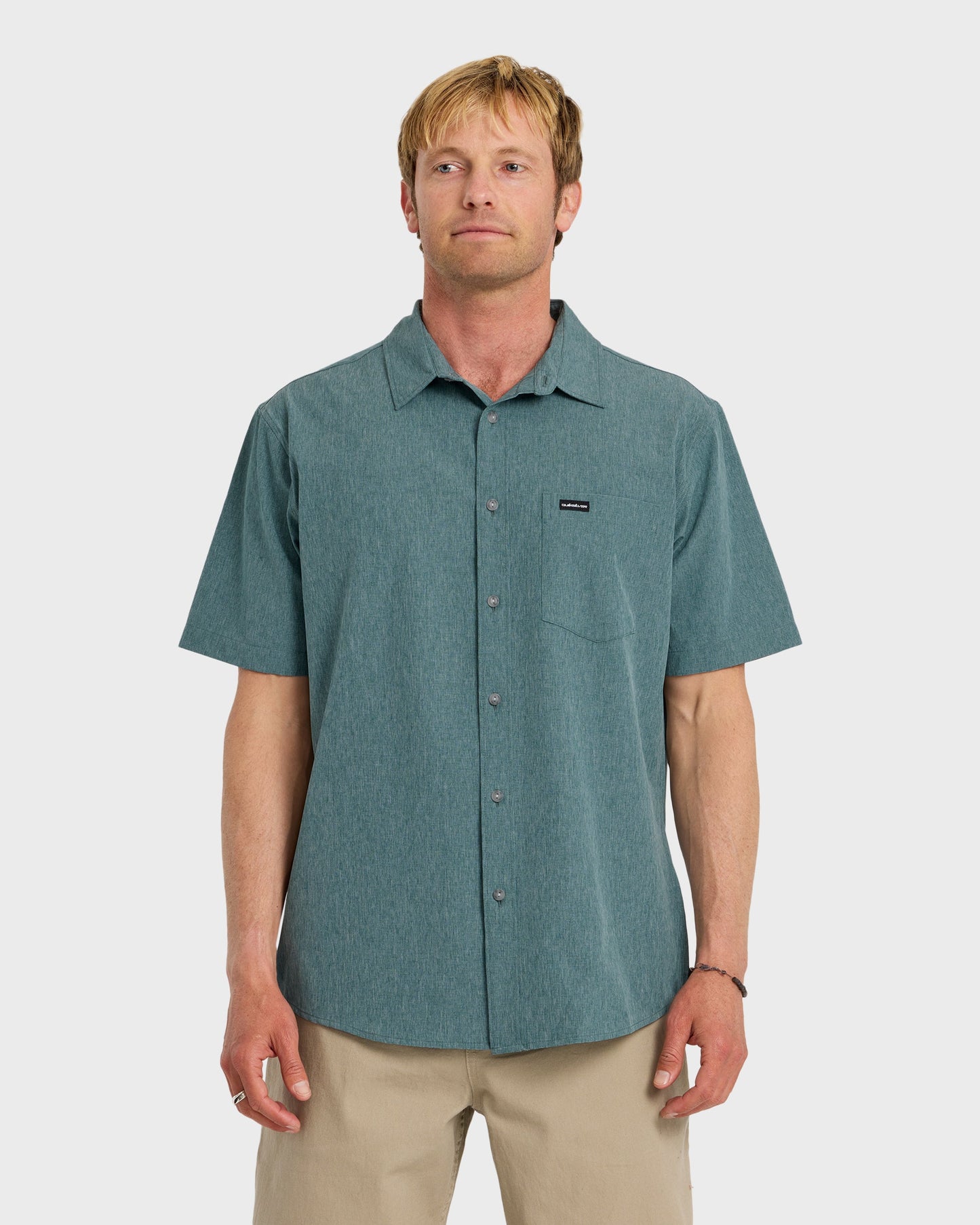 Ridgeport Tech Classic UPF Short Sleeve Shirt - Mediterranea