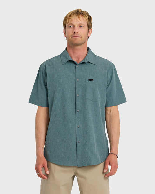 Ridgeport Tech Classic UPF Short Sleeve Shirt - Mediterranea
