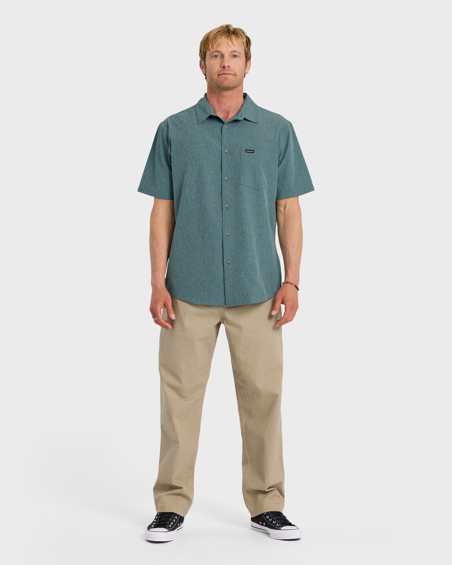 Ridgeport Tech Classic UPF Short Sleeve Shirt - Mediterranea