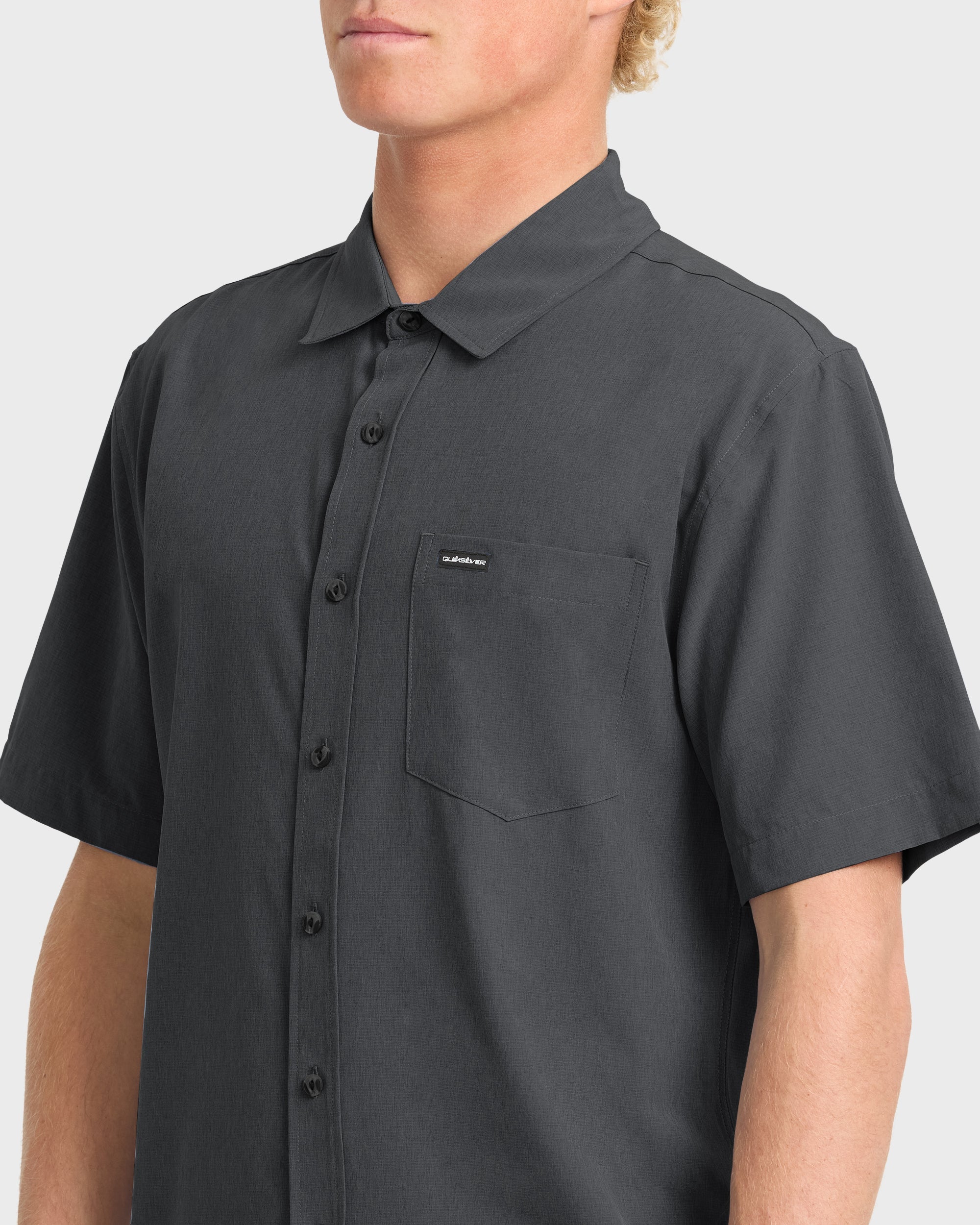 Ridgeport Tech Classic Short Sleeve Woven Shirt - Phantom