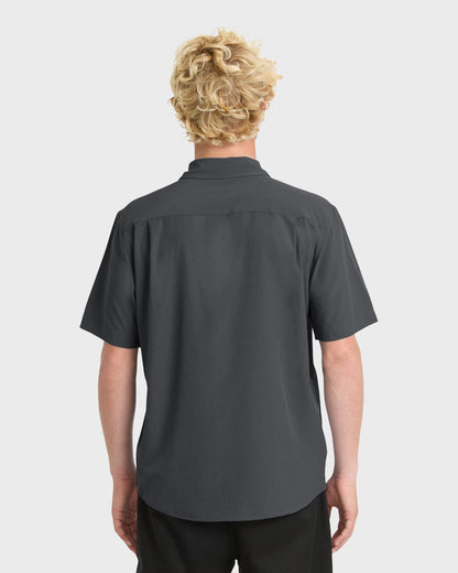 Ridgeport Tech Classic Short Sleeve Woven Shirt - Phantom