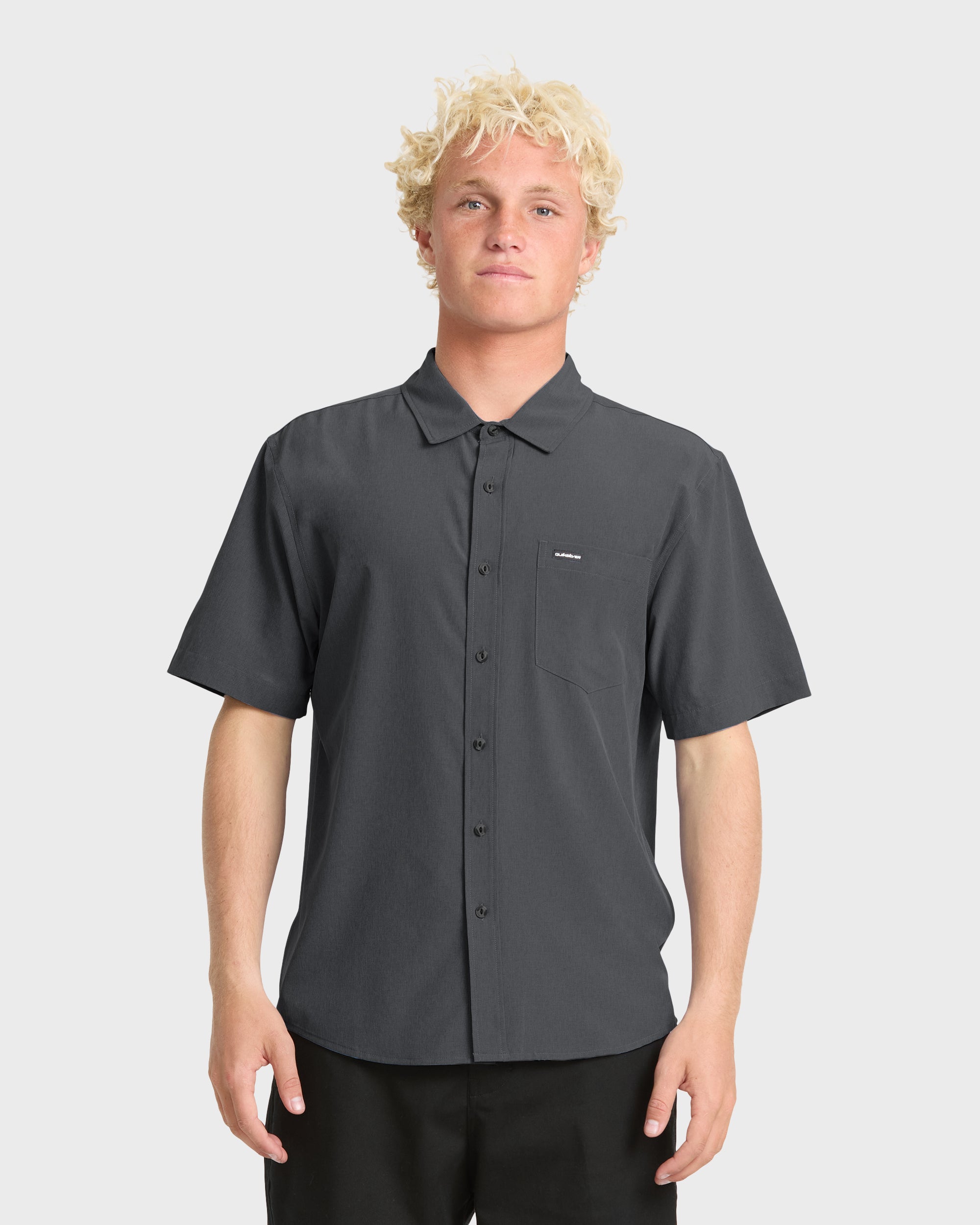 Ridgeport Tech Classic Short Sleeve Woven Shirt - Phantom