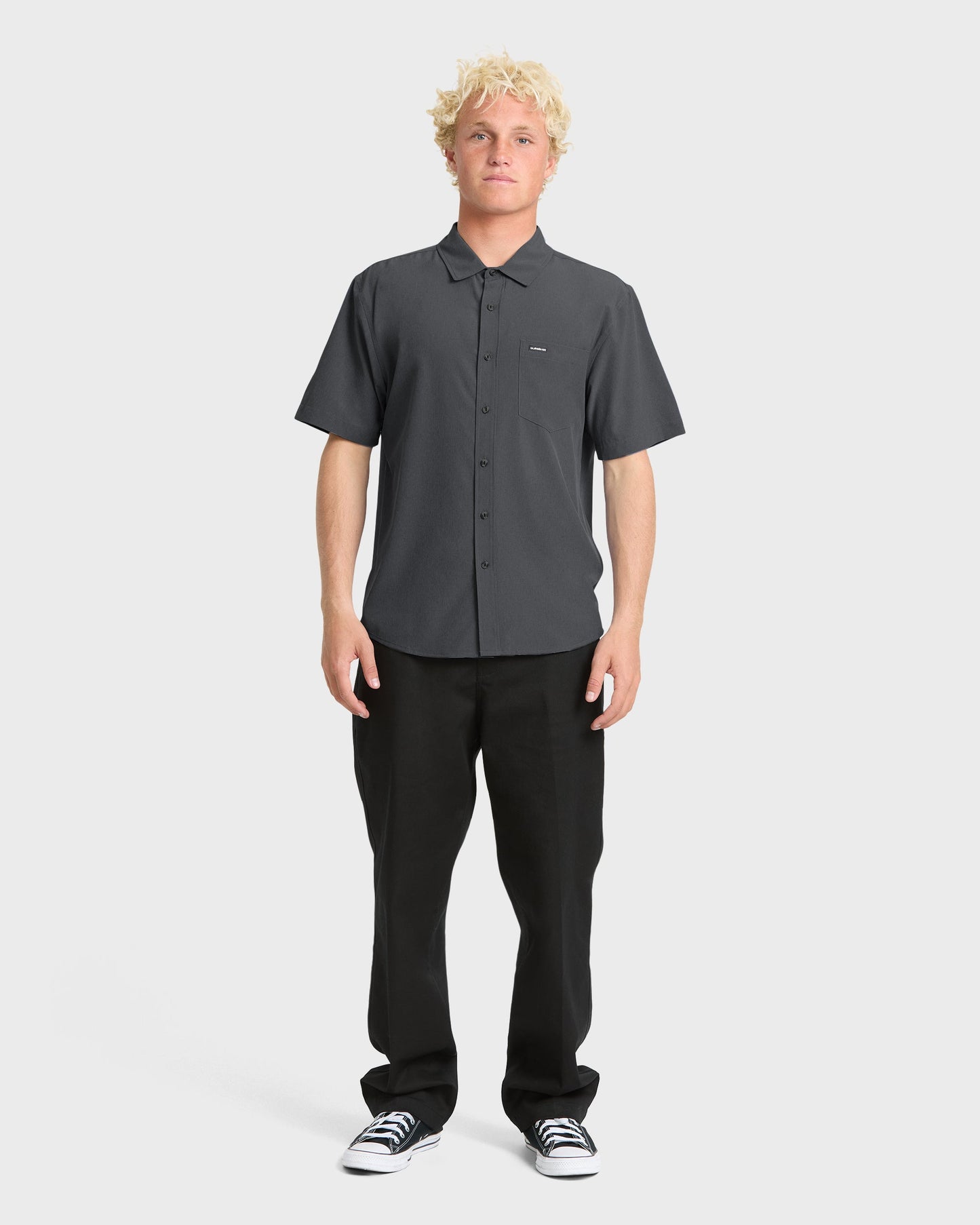 Ridgeport Tech Classic Short Sleeve Woven Shirt - Phantom