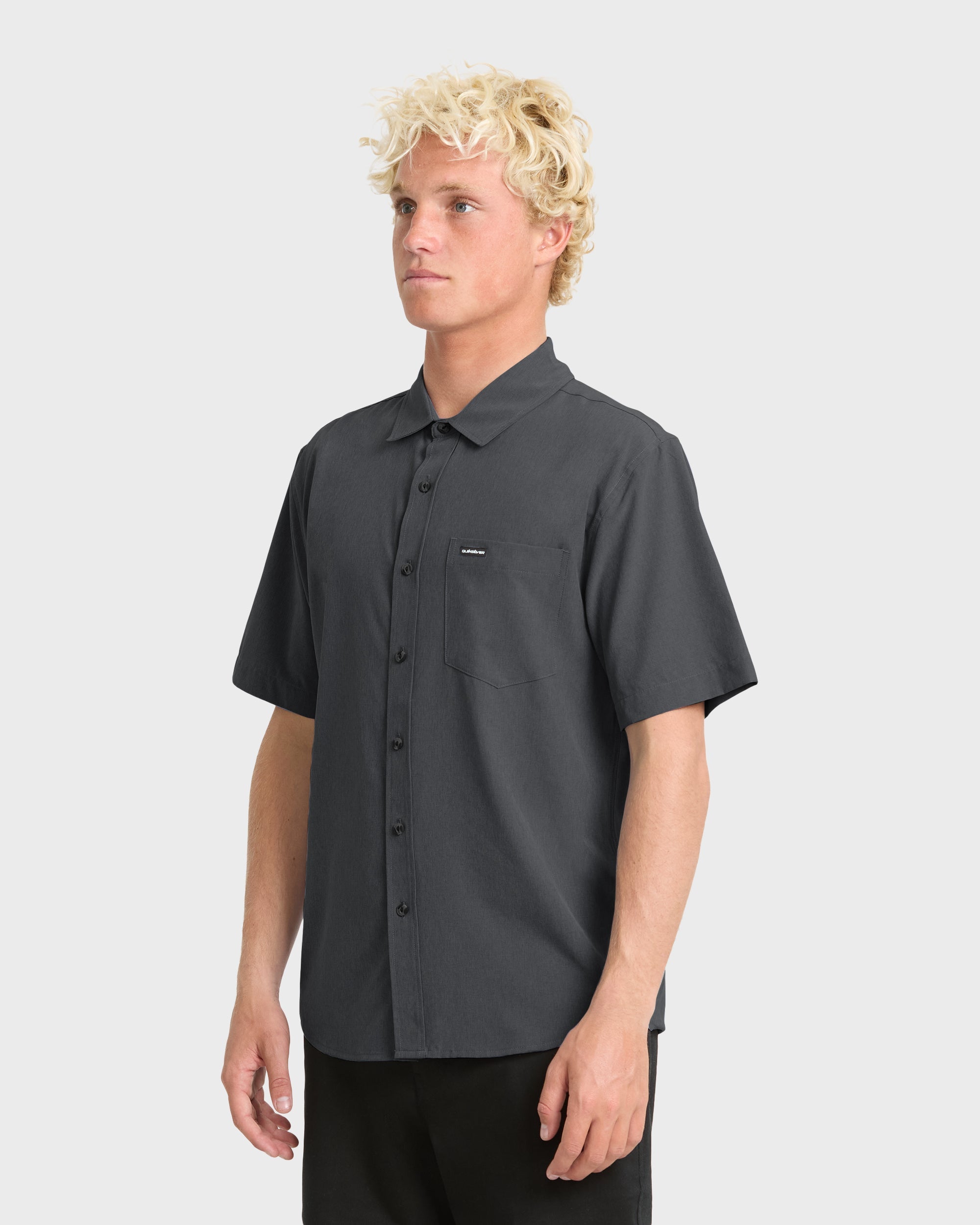 Ridgeport Tech Classic Short Sleeve Woven Shirt - Phantom