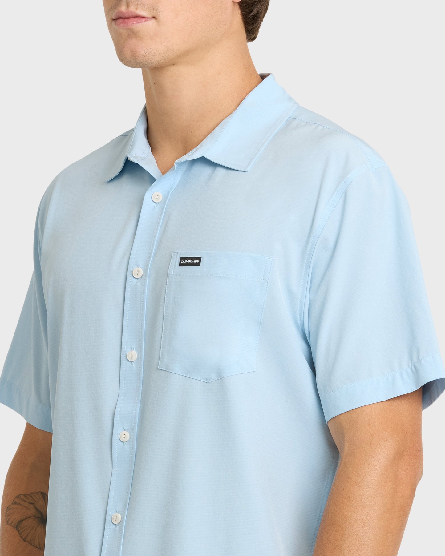 Ridgeport Tech Classic UPF Short Sleeve Shirt - Skyway
