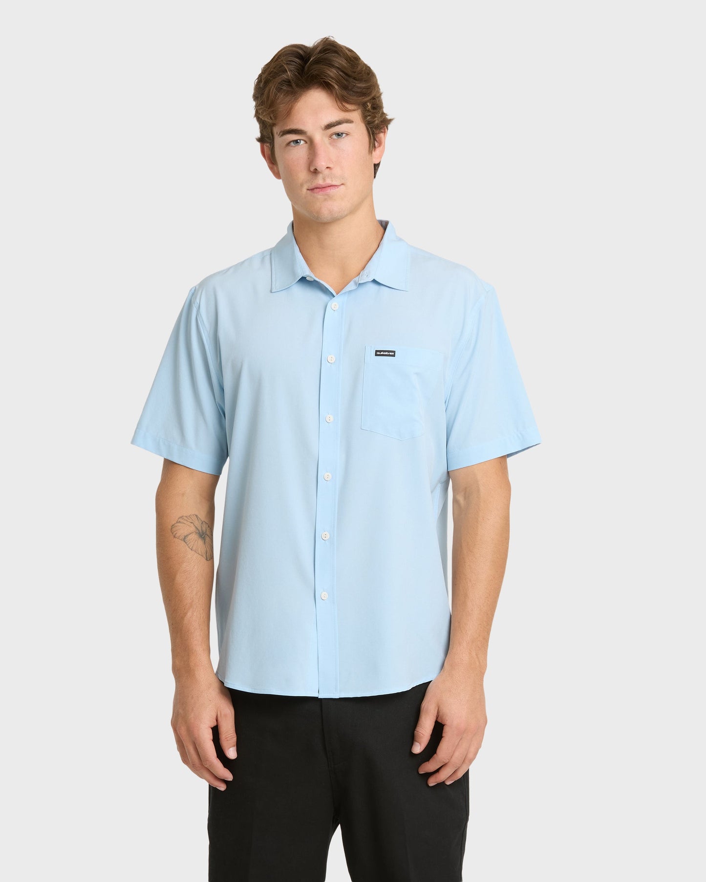 Ridgeport Tech Classic UPF Short Sleeve Shirt - Skyway