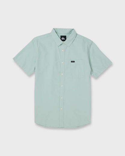 Shore Break Classic Short Sleeve Button-Up Shirt - Blue Haze