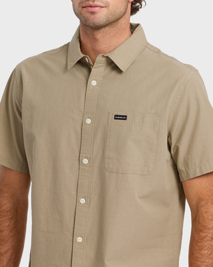 Shore Break Classic Short Sleeve Button-Up Shirt - Seneca Rock